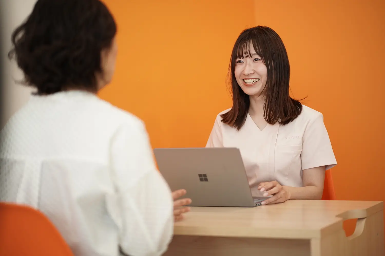 管理栄養士の指導の様子